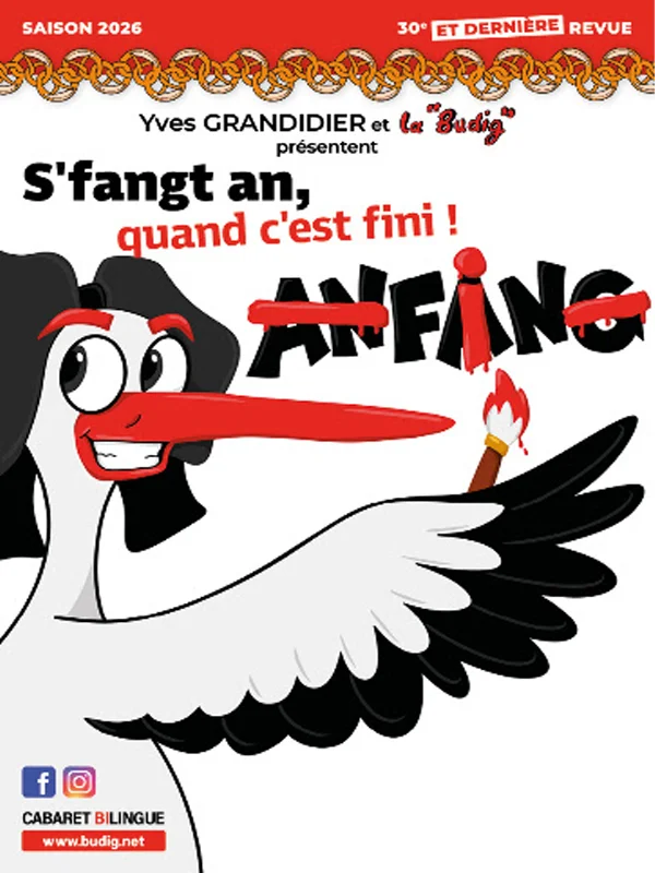 Cabaret La Budig pour sa 30e et dernière revue